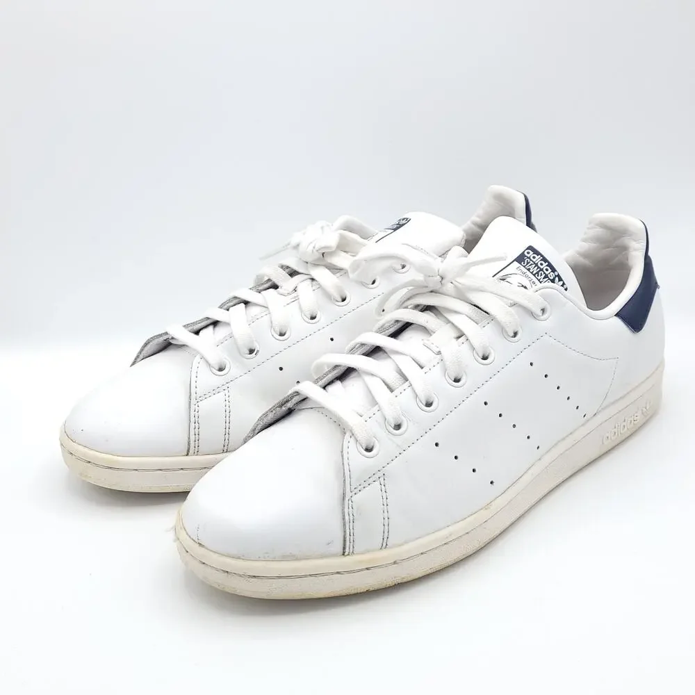Adidas  Stan Smith M20325 White blue Casual mens Size 11.5